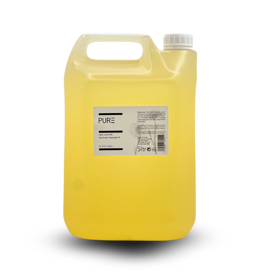 Calm & Nourish Facial & Massage Oil - Professional | PURE Spa & Beauty