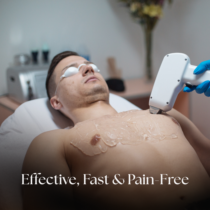 Chest & Abs Laser Hair Removal | PURE Spa & Beauty