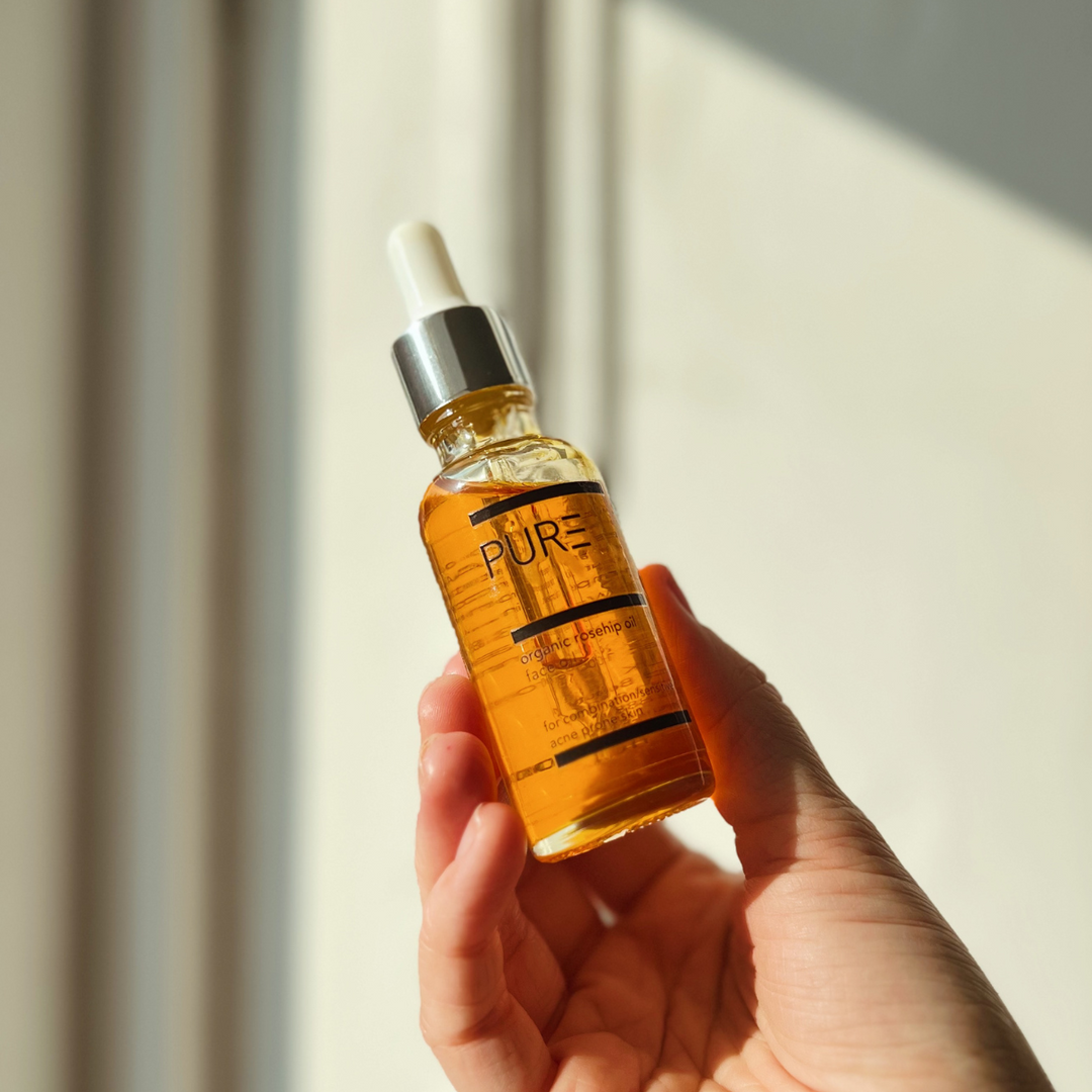 PURE Organic Cold-Pressed Rosehip Face Oil (30ml) | PURE Spa UK