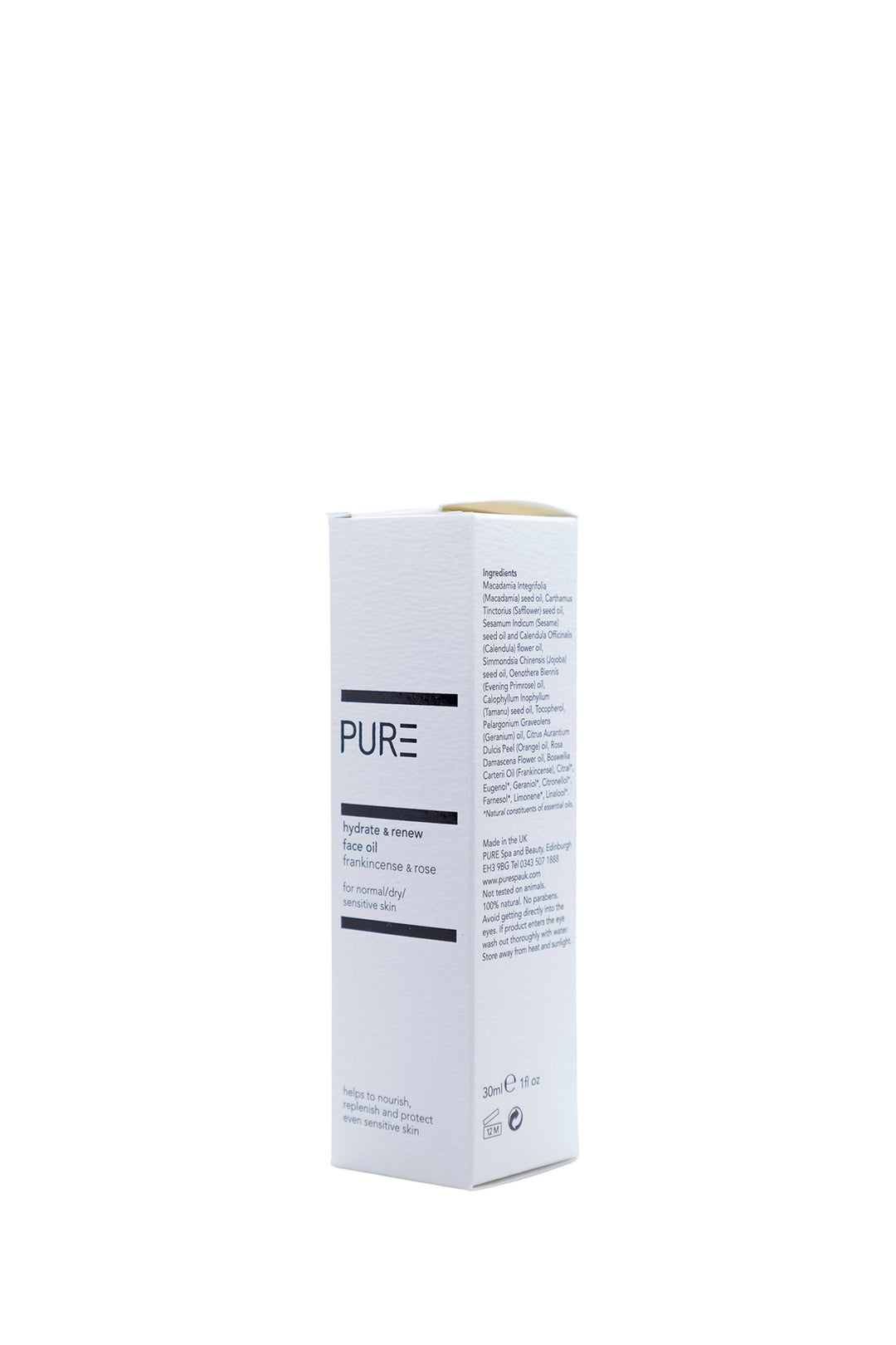 PURE Hydrate & Renew Face Oil (30ml) | PURE Spa UK