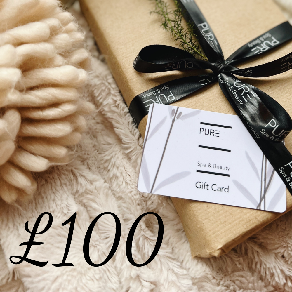 £100 Gift Card | PURE Spa UK