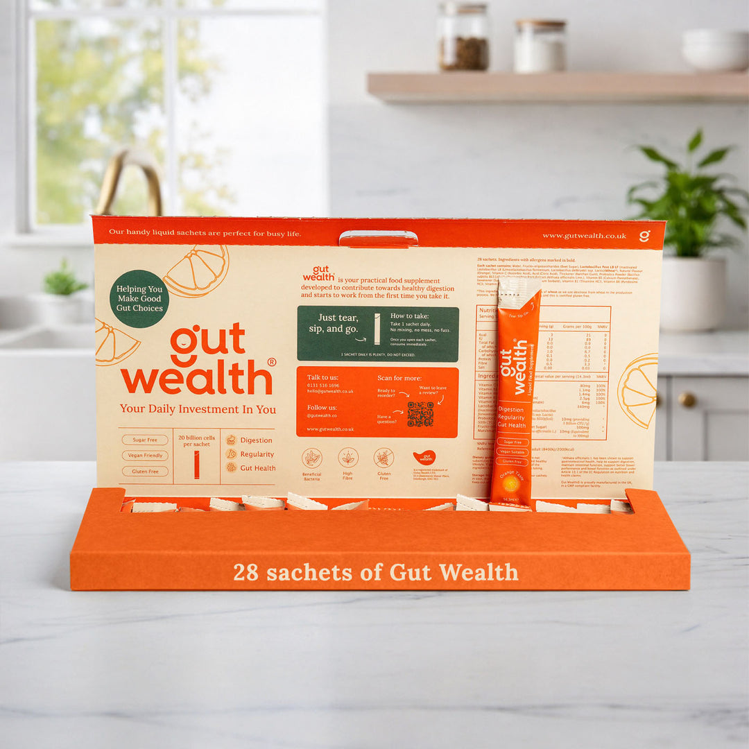 Gut Wealth Liquid Supplement - 28 Sachets