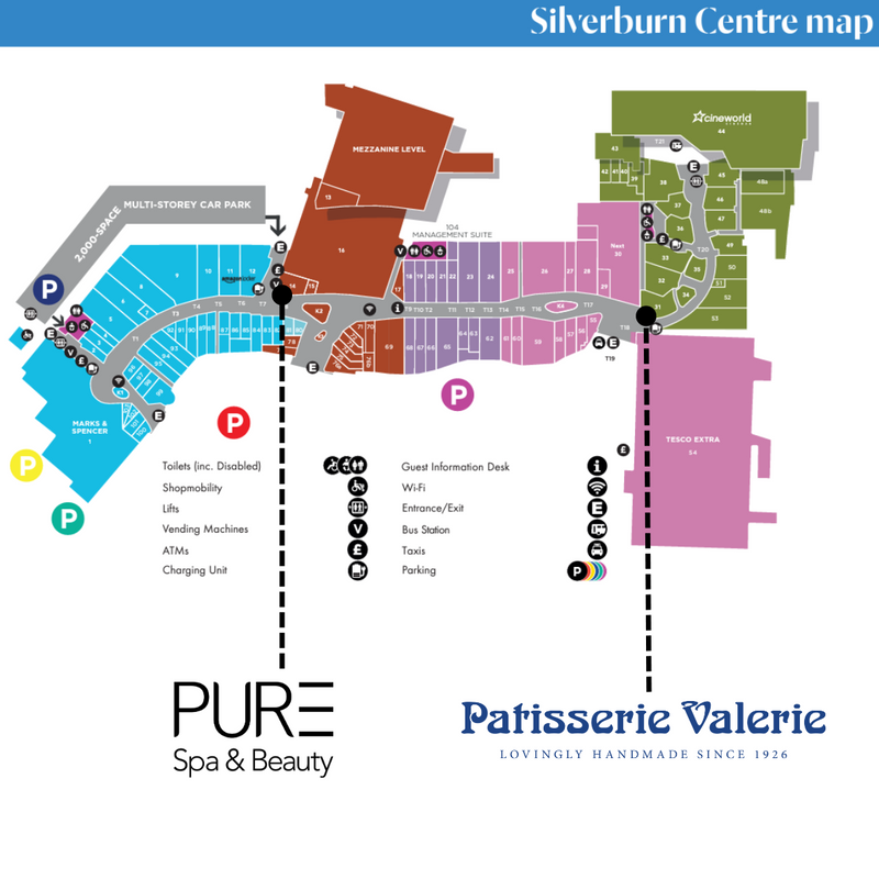 Spa & Afternoon Tea Package with Patisserie Valerie (Glasgow or Edinburgh)