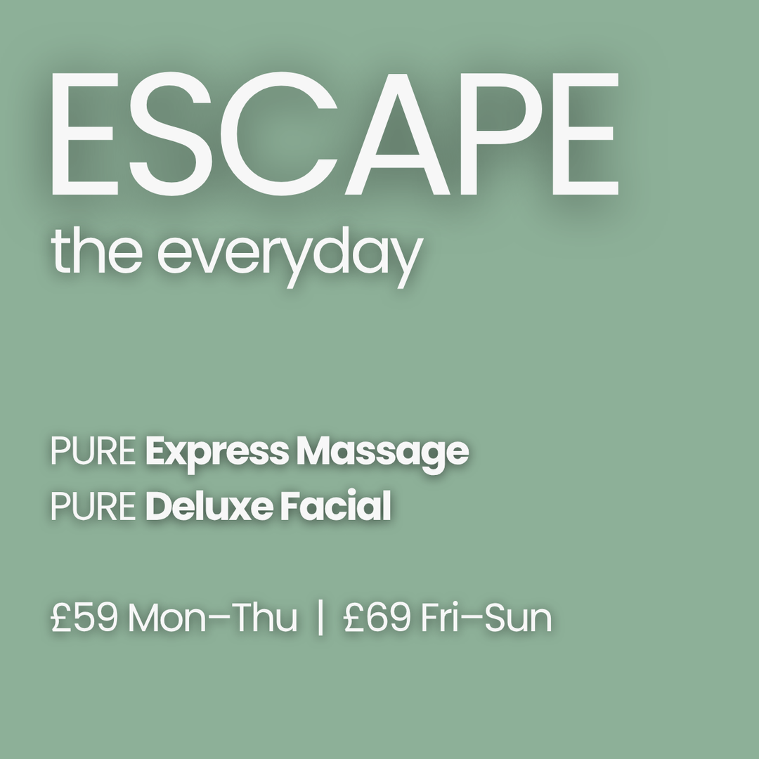 Escape the Everyday (Fri-Sun) | Express Massage + Deluxe Facial (60 Mins)