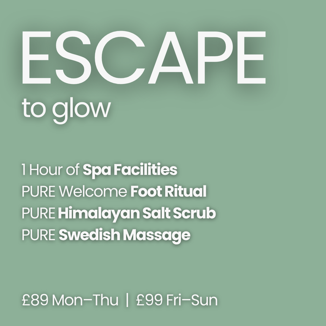 Escape to Glow (Mon-Thur) | Salt Scrub, Swedish Massage + Facilities (2-hour)