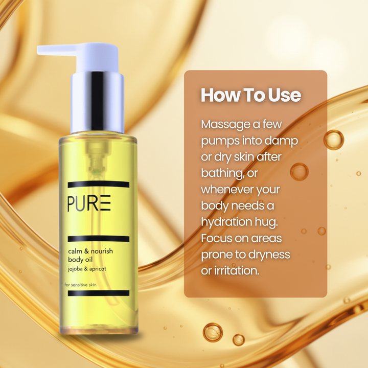 PURE Calm & Nourish Body Oil (100ml)