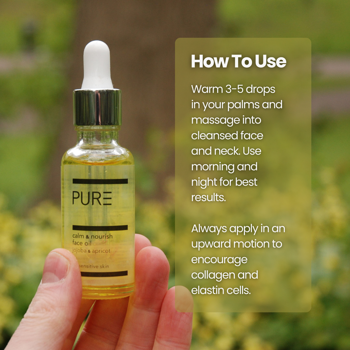 PURE Calm & Nourish Face Oil (30ml)
