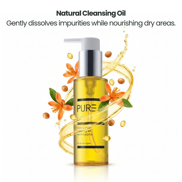 PURE Clean and Glow Cleansing Oil (100ml)