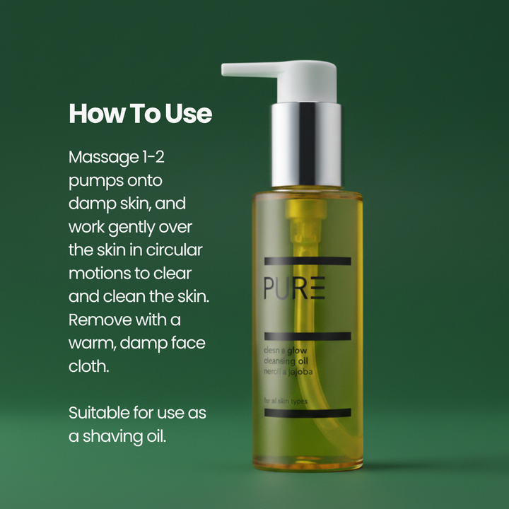 PURE Clean and Glow Cleansing Oil (100ml)
