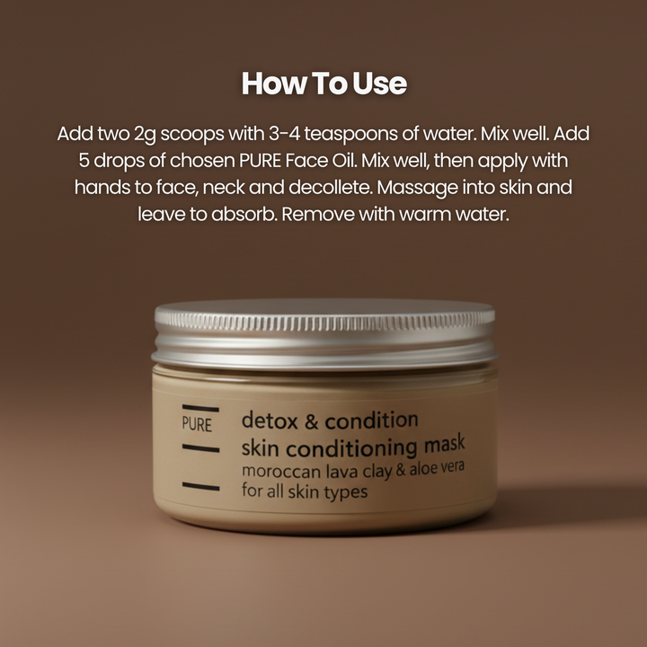 PURE Detox & Condition Face Mask (100g)