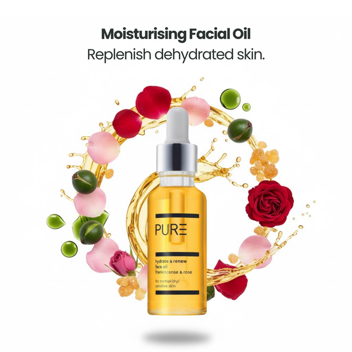 PURE Hydrate & Renew Face Oil (30ml)