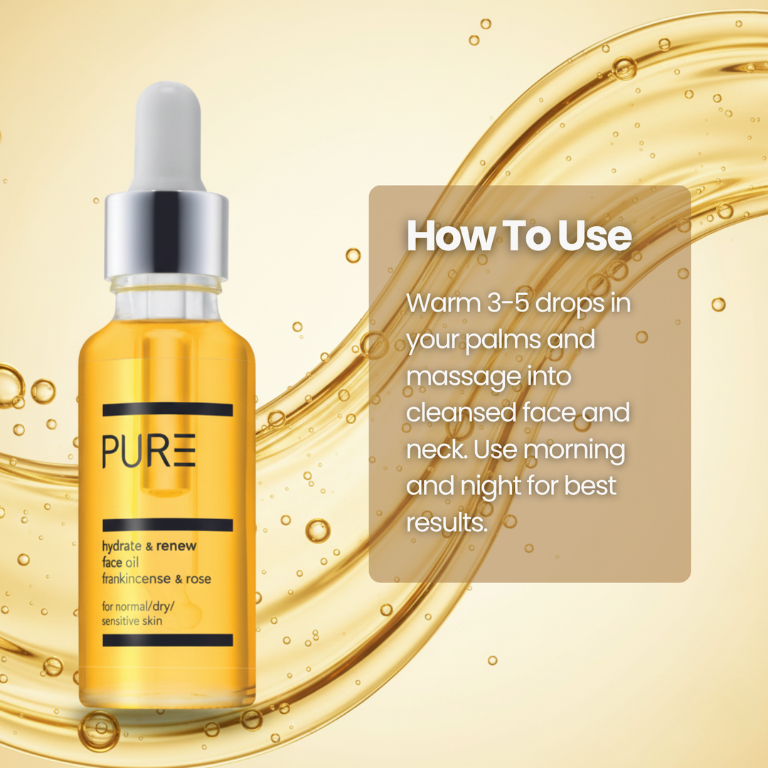 PURE Hydrate & Renew Face Oil (30ml)