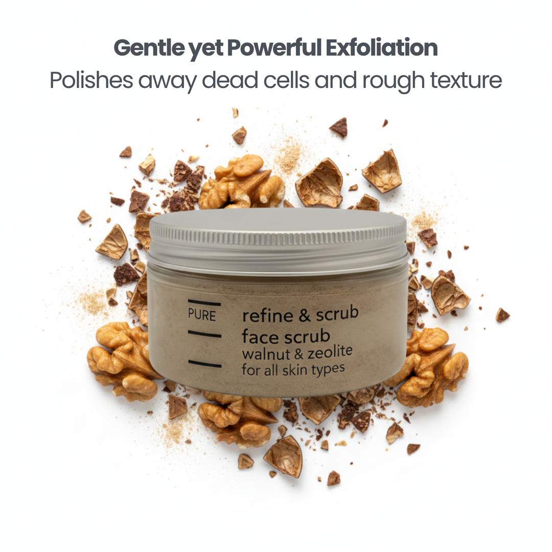PURE Refine & Scrub Face Scrub (100g)