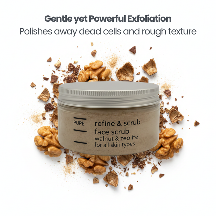 PURE Refine & Scrub Face Scrub (100g)