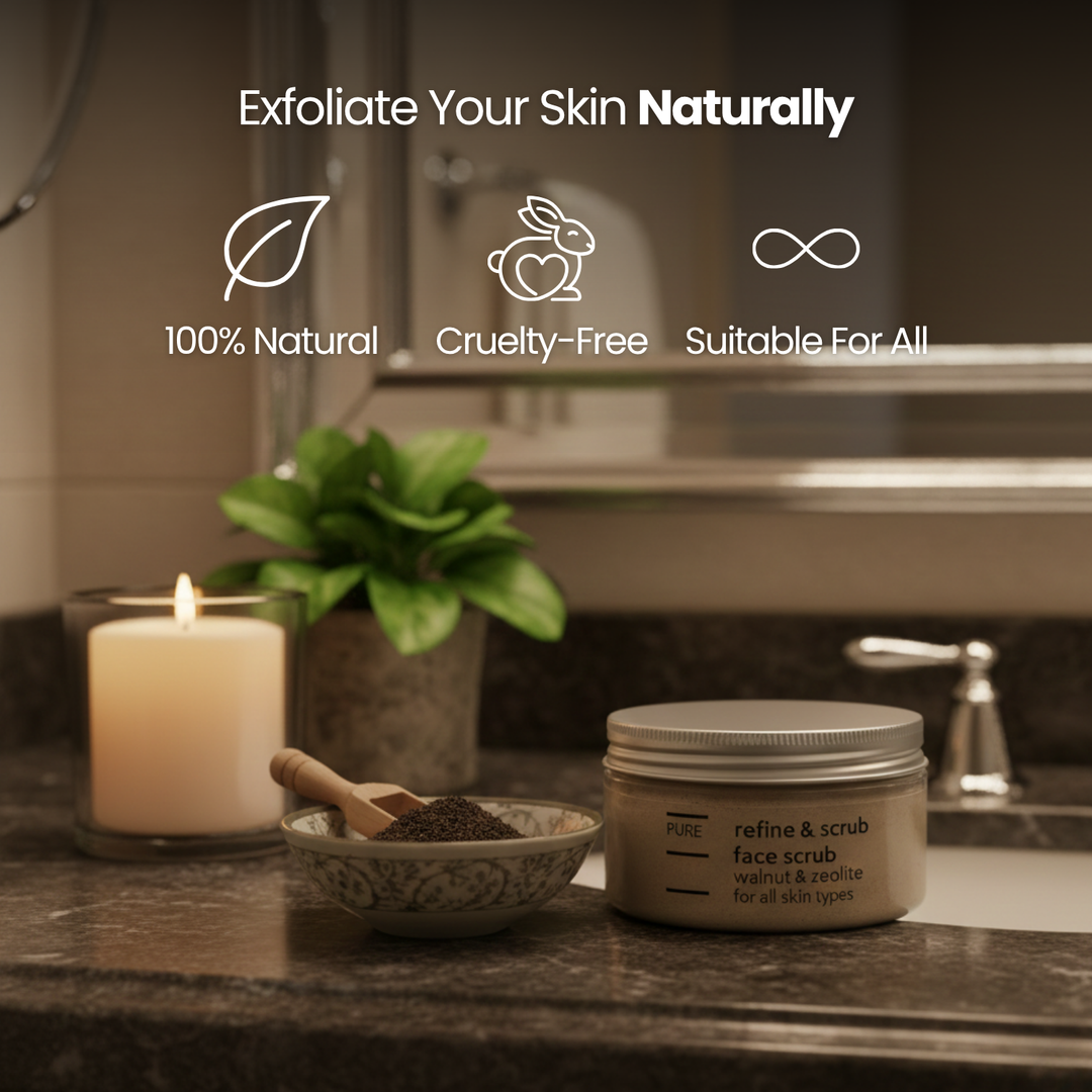 PURE Refine & Scrub Face Scrub (100g)
