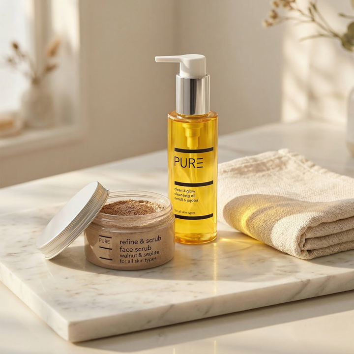 PURE Refine & Scrub Face Scrub (100g)