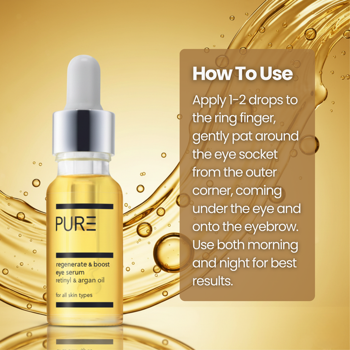 PURE Regenerate & Boost Eye Serum (15ml)