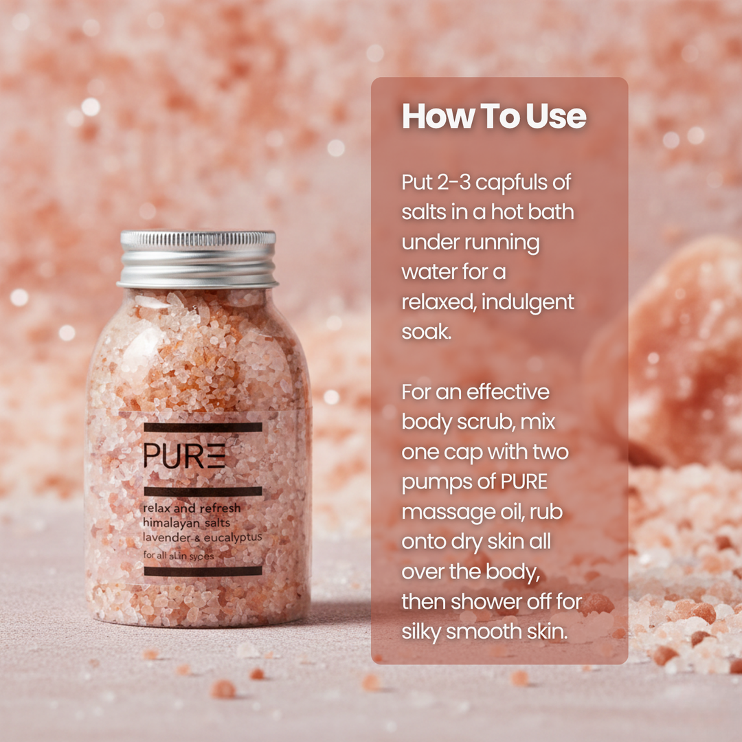 PURE Himalayan Bath Salts (290g)