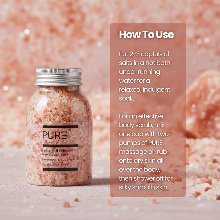 PURE Himalayan Bath Salts (290g)