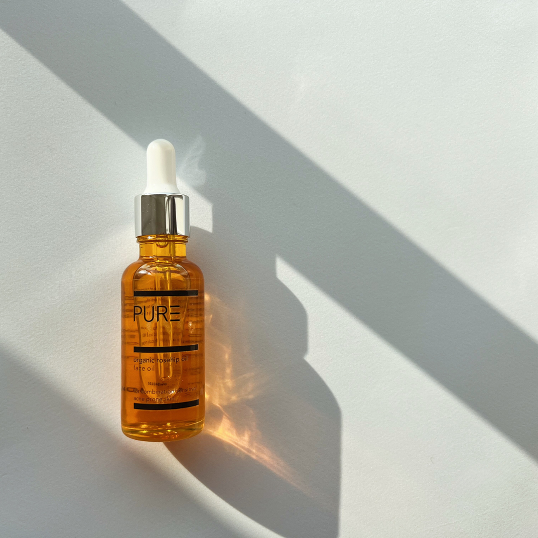 rosa canina seed oil comedogenic PURE Organic Cold-Pressed Rosehip Face Oil (30ml)