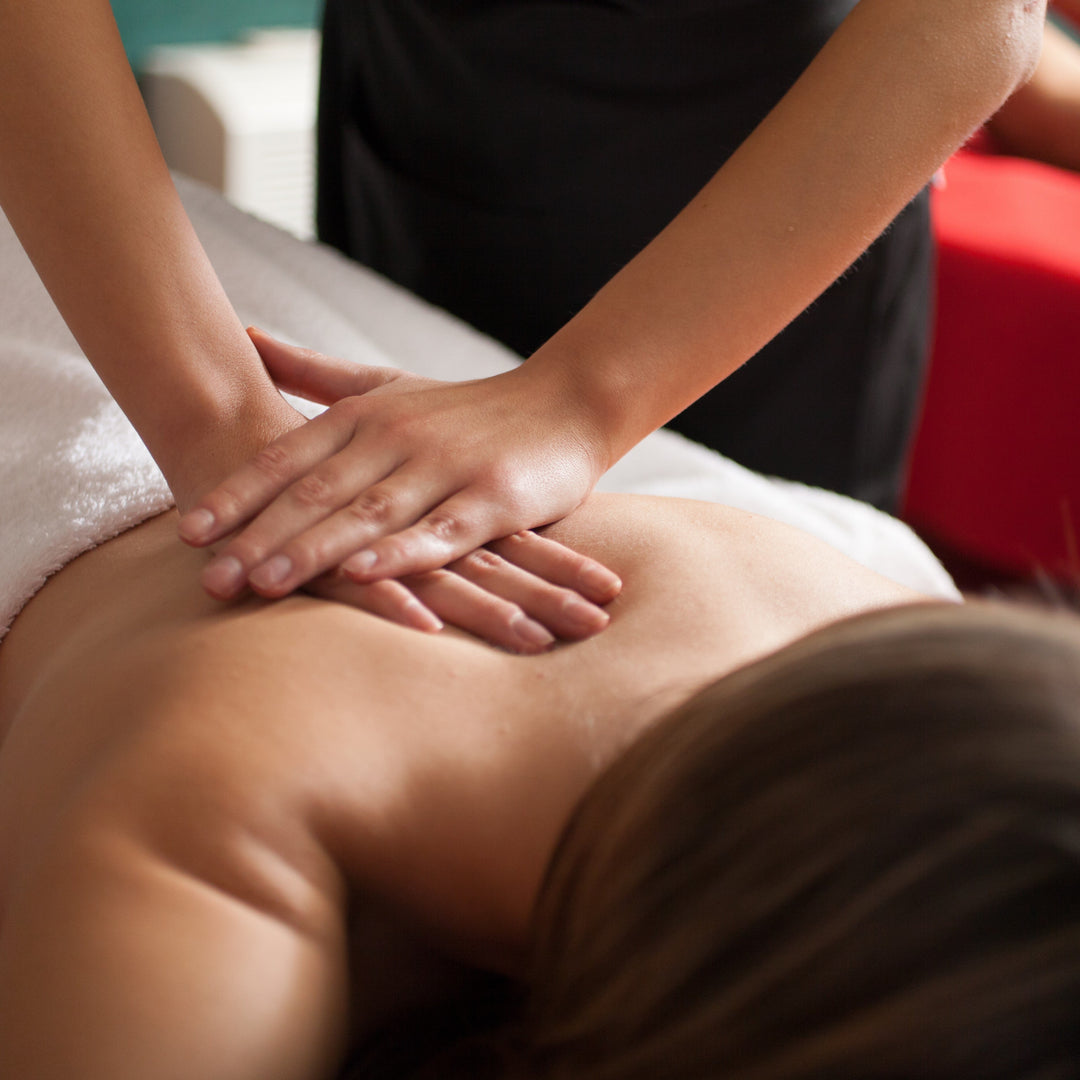 Back massage at PURE Spa & Beauty — she can choose any massage as one of her three birthday treatments