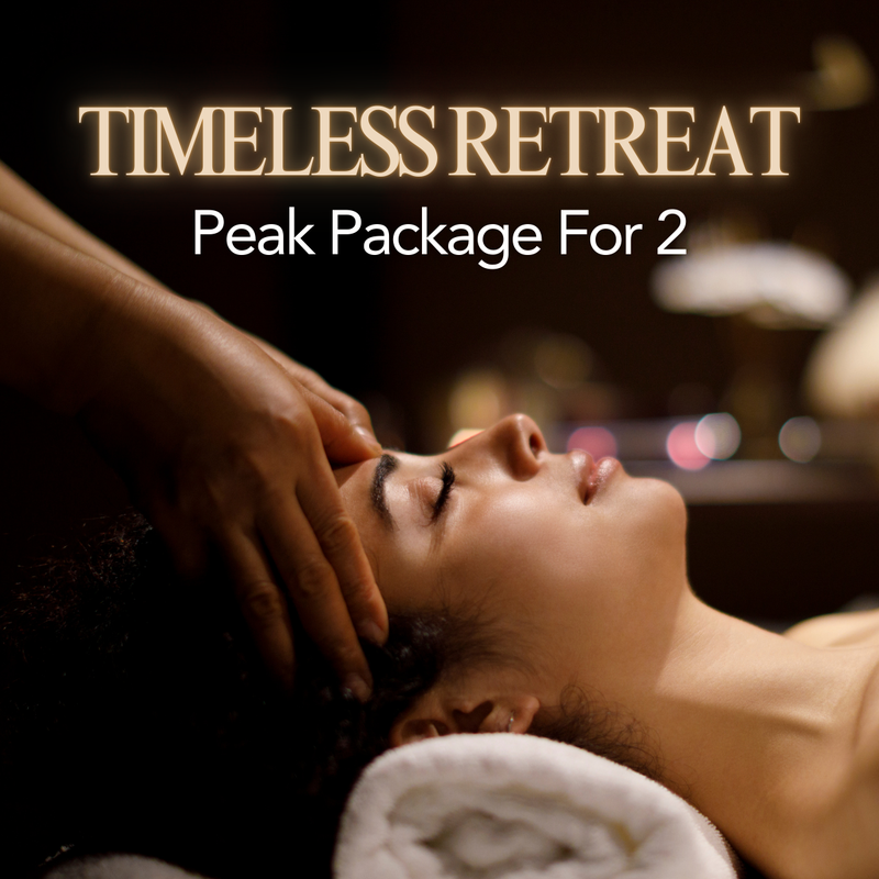 Timeless Retreat Spa Package For 2 (Peak)