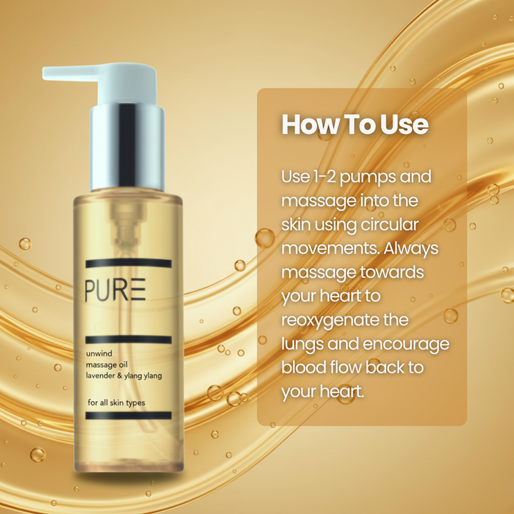 PURE Unwind Massage Oil