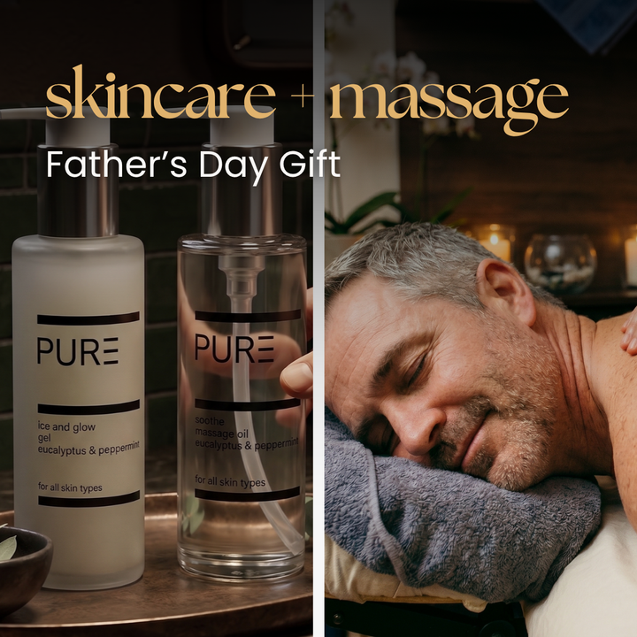 Father's Day Skincare + Deep Tissue Massage Gift Bundle