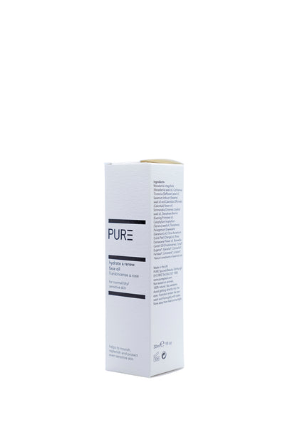 PURE Hydrate & Renew Face Oil (30ml) - Pure Spa & Beauty