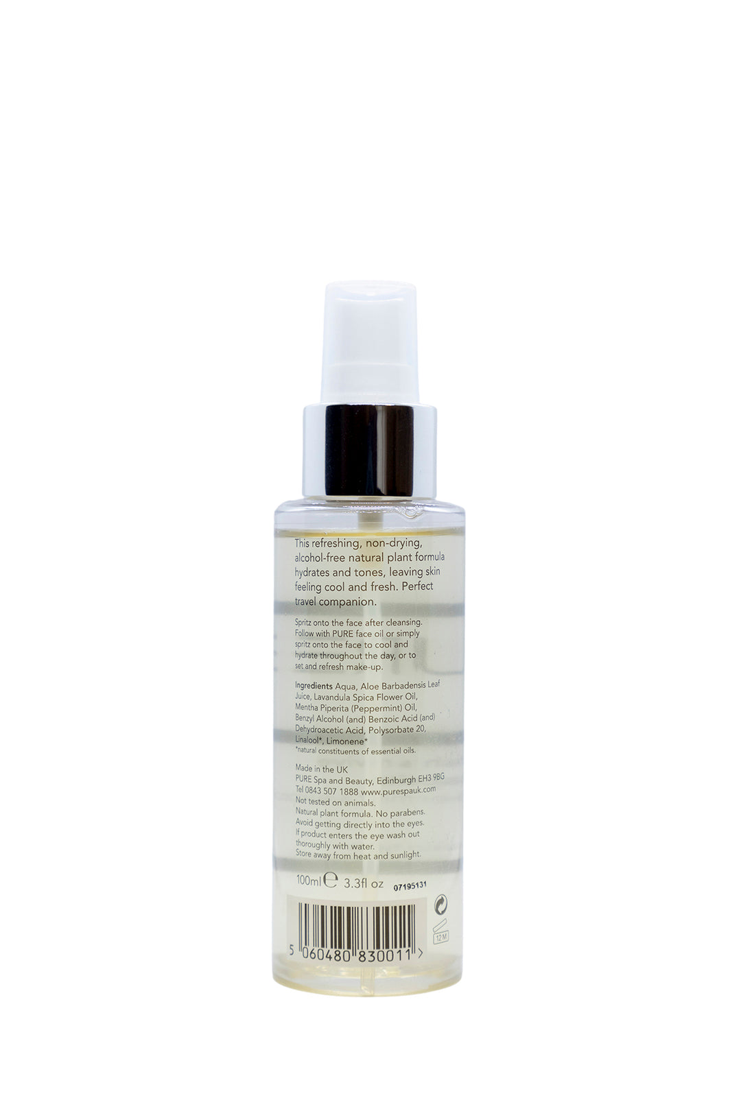 PURE Refresh & Revive Face Spritz (100ml) | PURE Spa UK
