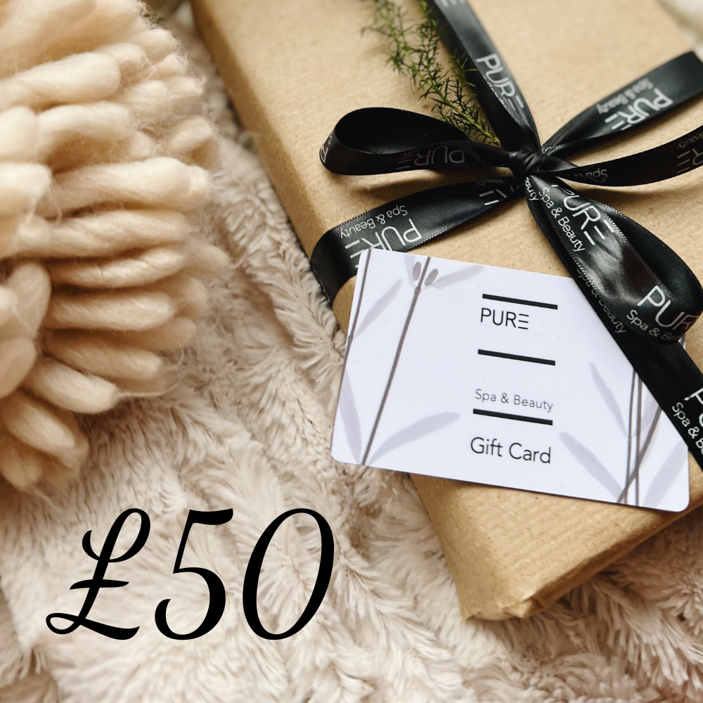 £50 Gift Card | PURE Spa UK
