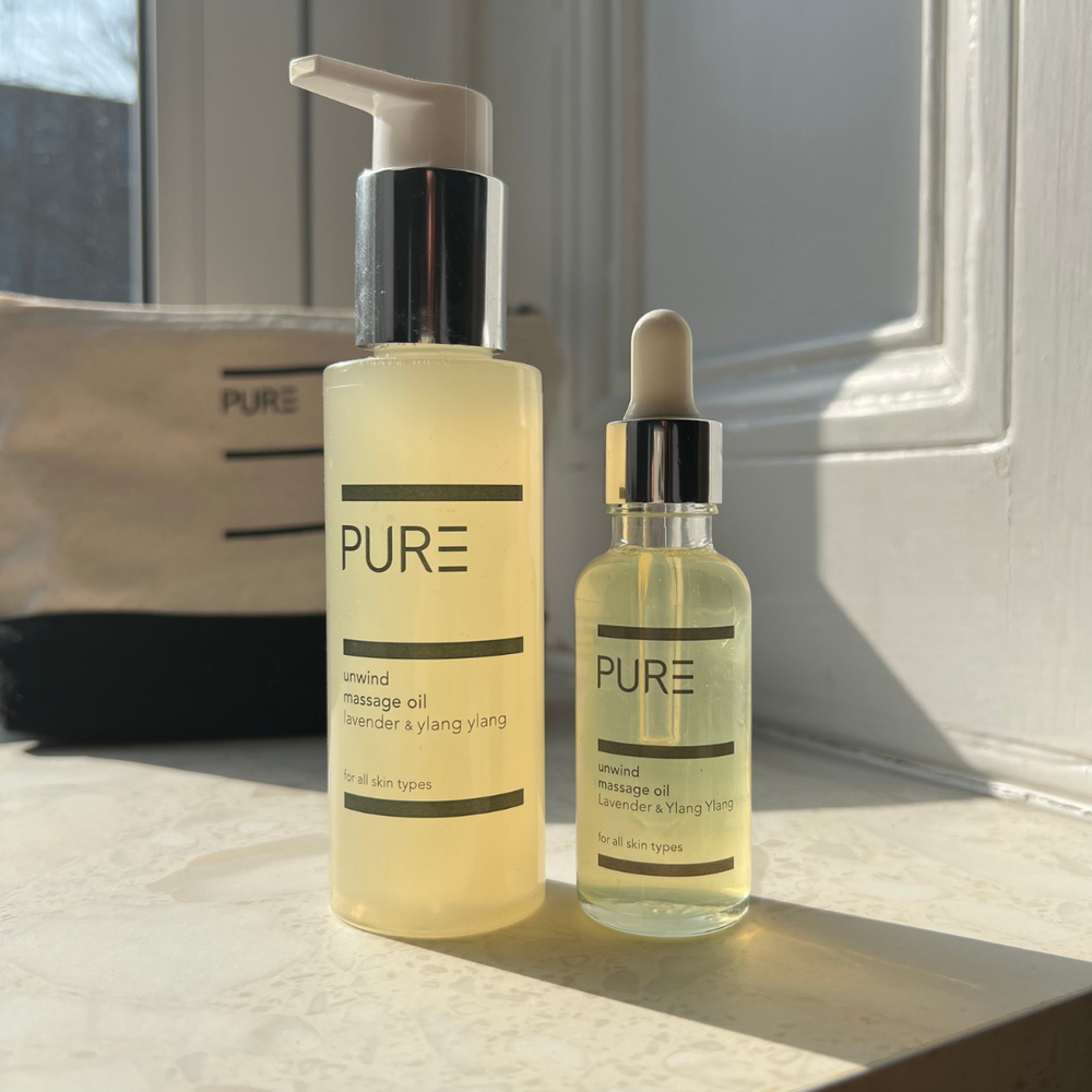 PURE Unwind Massage Oil | PURE Spa & Beauty